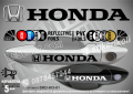 Honda стикери да дръжки SKD-HO-01, снимка 1 - Аксесоари и консумативи - 35641211