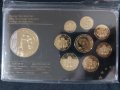 Позлатен пробен Евро Сет - Монако 2012 - Grace Kelly + медал