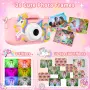 Нов Детски Дигитален Фотоапарат PHNIXGAM Pink Unicorn (1080P, 32GB Карта, Смарт Игри, MP3)  , снимка 5