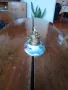 Стара декоративна порцеланова газена лампа, снимка 2