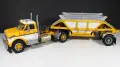 Шевролет Камион C60 Умален Модел Мащаб 1:24 с ремарке Chevrolet C60 Truck Scale 1/24 with trailer, снимка 9
