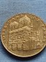 Сувенирна монета Париж Катедралата Нотр дам 38566, снимка 7