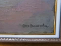 Пейзаж Олага Вълнарова м.б. платно, снимка 5