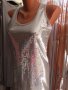 УНИКАЛНА рокля в сребристи пайети, снимка 2