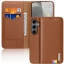 Samsung Galaxy S25 5G DUX DUCIS Wallet/ PU + TPU Кожен Калъф и Протектор, снимка 3