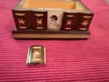 Стара сувенирна кутия за бижута Будапеща. , снимка 3