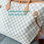 Луксозна чанта Louis Vuitton Neverfull  /каре код DS-Z107, снимка 1 - Чанти - 42272111