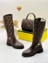 Louis Vuitton ⚜️ Hermes ⚜️ Burburry⚜️Дамски Ботуши , снимка 9