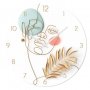 Стъклен часовник със стилен дизайн, снимка 1 - Стенни часовници - 38776796