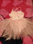 Детски розов балетен костюм с пачка, 122/ 128 см, снимка 1