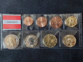 Австрия 2023 - Евро Сет - комплектна серия от 1 цент до 2 евро , 8 монети