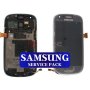 Оригинален дисплей с рамка за Samsung Galaxy S3 Mini / Service Pack, снимка 1 - Резервни части за телефони - 40491808