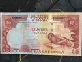 Банкнота - Западна Самоа - 5 тала UNC | 2005г., снимка 1