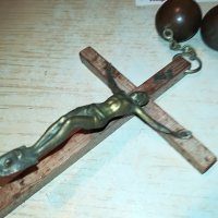 дървен кръст с христос и ланец-1.2метра, снимка 11 - Колекции - 29266925