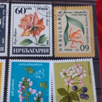 Пощенски марки  ЦВЕТЯ стари редки за колекция декорация поща България от соца 29539, снимка 7 - Филателия - 37713345