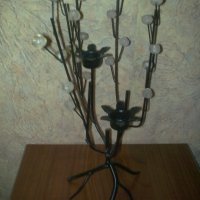Свещници  от  метал, снимка 8 - Антикварни и старинни предмети - 38721164