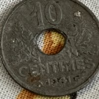 10 сантима Вишистка Франция 1941
