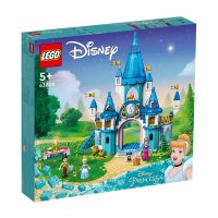 LEGO® Disney Princess™ 43206 - Замъкът на Пепеляшка и Чаровния принц, снимка 1 - Конструктори - 44336364
