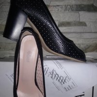елегантни дамски официални обувки на ток GiAnni №35 , снимка 3 - Дамски елегантни обувки - 37932051