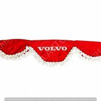 Комплект от 3 части декоративни пердета за Волво Volvo , ЧЕРВЕНИ , снимка 4 - Аксесоари и консумативи - 35451642