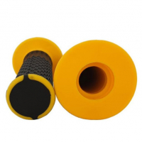 Комплект гумени ръкохватки за мотор, жълт, снимка 2 - Аксесоари и консумативи - 36429851