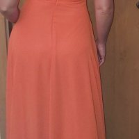 Официална нова рокля оранжева Fervente , снимка 7 - Рокли - 40208499