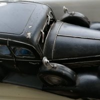 Винтидж класик количка метална mercedes , снимка 5 - Автомобили и джипове - 40513533
