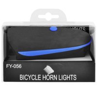 Фенер фар за велосипед предни светлини полицейска сирена звънец колело, снимка 7 - Аксесоари за велосипеди - 29092500