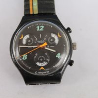 Рядък модел ''swatch chronograph'' 37 мм, снимка 5 - Мъжки - 39341009