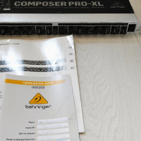 Звуков процесор Behringer composer pro-xl mdx2600, снимка 1 - Други - 44747897