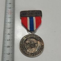 норвежки сребърен медал с маркировка , снимка 3 - Антикварни и старинни предмети - 42138615