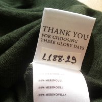 THESE GLORY DAYS 100% Merino Wool размер М блуза 100% Мерино Вълна - 482, снимка 10 - Блузи - 42306363