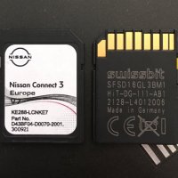 2023гд.NISSAN CONNECT3 V7 Оригинална Навигационна SD Card сд карта Нисан Канект3, снимка 1 - Аксесоари и консумативи - 27739570