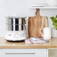 Tefal уред за пара VC1451 | 2 контейнера от неръждаема стомана, снимка 6 - Уреди за готвене на пара - 42043021