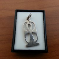 Сребърен медальон , снимка 1 - Антикварни и старинни предмети - 42759687
