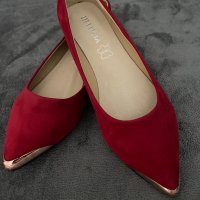 Елегантни дамски равни обувки, снимка 3 - Дамски елегантни обувки - 36990217