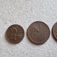 Монети. Турция. Турски лири. 6 бройки., снимка 1 - Нумизматика и бонистика - 38243560