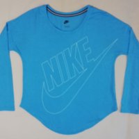 Nike оригинална блуза S Найк спортна фланелка спорт фитнес тренировки, снимка 1 - Спортни екипи - 30739749