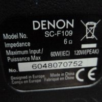Комплект DENON DCD-F109,DRA-F109,SC-F109 , снимка 13 - Ресийвъри, усилватели, смесителни пултове - 34432333