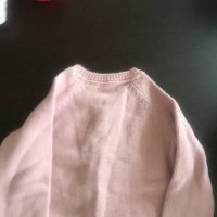 Детска жилетка с бродирани таралежи , снимка 2 - Детски пуловери и жилетки - 30749216