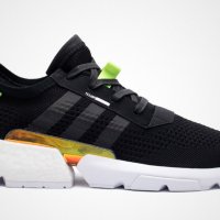 маратонки  Adidas POD-S3.1 Black Green номер 43-44, снимка 3 - Маратонки - 40283560