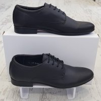 Елегантни мъжки обувки от естествена кожа , снимка 4 - Официални обувки - 37615457