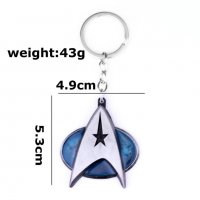 Star Trek ключодържател с логото на персонала на кораба за sci-fi фенове, снимка 6 - Други - 21493791
