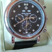 Мъжки луксозен часовник PATEK PHILIPPE The Patek Perpetual Calendar Chronograph reference 3970, снимка 10 - Мъжки - 36899292