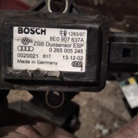 Сензор ESP Audi A4 B6 , 8E0 907 637 A, 8E0907637A , 0 265 005 245, снимка 1 - Части - 44402850
