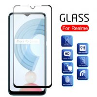 Realme C35 - 5D Full Glue Удароустойчив Стъклен Протектор, снимка 1 - Фолия, протектори - 36713924