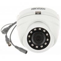 Камера за видео наблюдение Hik Vision DS-2CE56D0T-IRMF 2Mpx кполна 2.8mm, снимка 1 - HD камери - 39850949