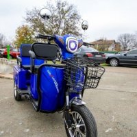 Триколка 1500W двуместна Cargo Blue eлектричека тип Скутер MaXmotors2499лв., снимка 7 - Мотоциклети и мототехника - 30148507