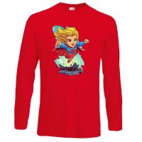 Мъжка тениска DC Super Girl Star Wars Игра,Изненада,Подарък,Геймър, , снимка 6 - Тениски - 36808460