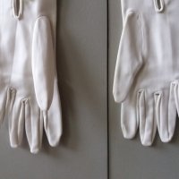 Автентични дамски ръкавици в ретро стил от началото на 20 век, снимка 9 - Ръкавици - 12021966